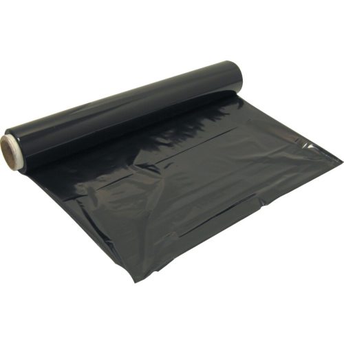 Avon fújt csomagoló fólia 100mmx150m 25 micron fekete