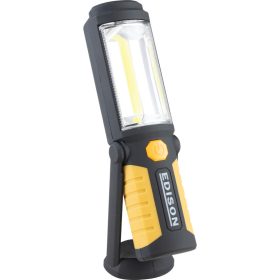 Edison újratölthető munkalámpa, 5W-os cob + 1 led