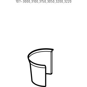 Indexa 4109 alátétlapka tájolócsap