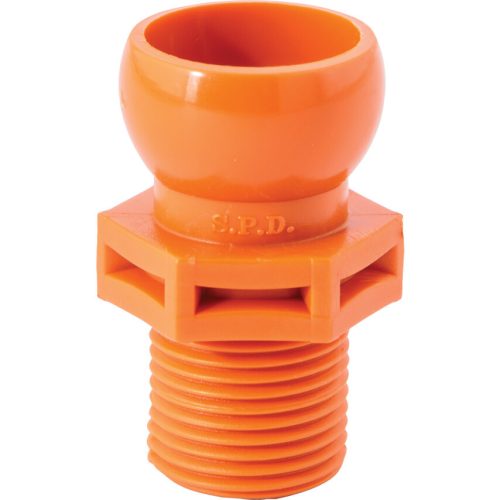 Indexa 1/2" NPT külső menetes csatlakozó 1/2" furattal