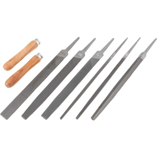 Kennedy 8"(200mm) félsimító műhelyreszelő készlet 8 részes