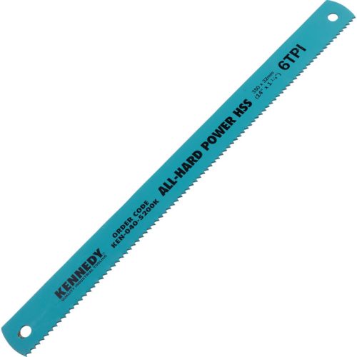 Kennedy 14"x1.1/4"x6TPI HSS edzett kézi fémfűrészlap