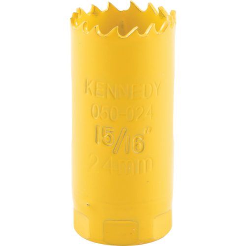 Kennedy körkivágó bi-metal állandó fogosztású 24mm  (15/16")