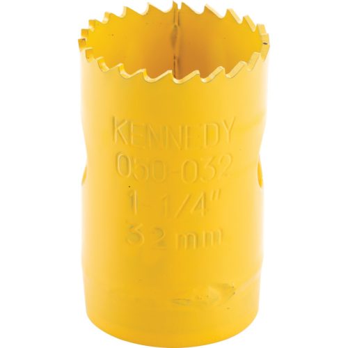 Kennedy körkivágó bi-metal állandó fogosztású 32mm  (1.1/4")