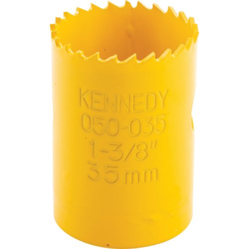 Kennedy körkivágó bi-metal állandó fogosztású 35mm  (1.3/8")