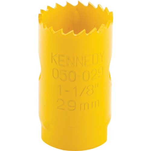 Kennedy körkivágó bi-metal állandó fogosztású 37mm  (1.7/16")