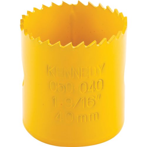 Kennedy körkivágó bi-metal állandó fogosztású 40mm  (1.9/16")
