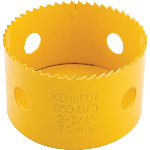 Kennedy körkivágó bi-metal állandó fogosztású 70mm  (2.3/4")
