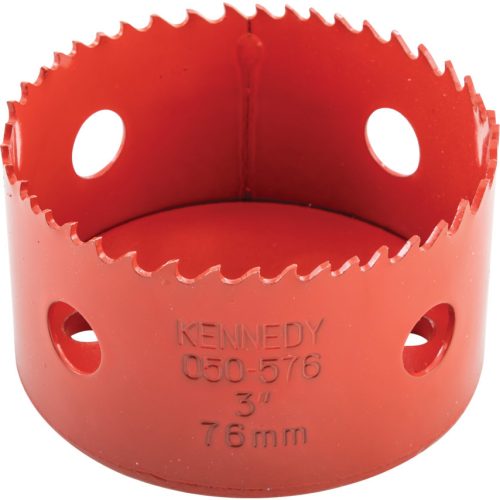 Kennedy körkivágó bi-metal váltott fogosztású 27mm  76mm (3")
