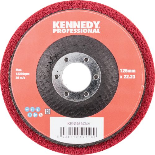 Kennedy 125mm nem szövött gyors csiszoló tárcsa