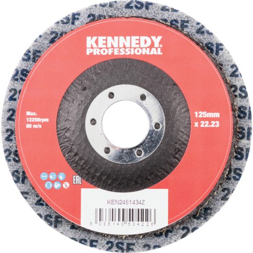 Kennedy 125mm nem szövött felületkezelő tárcsa