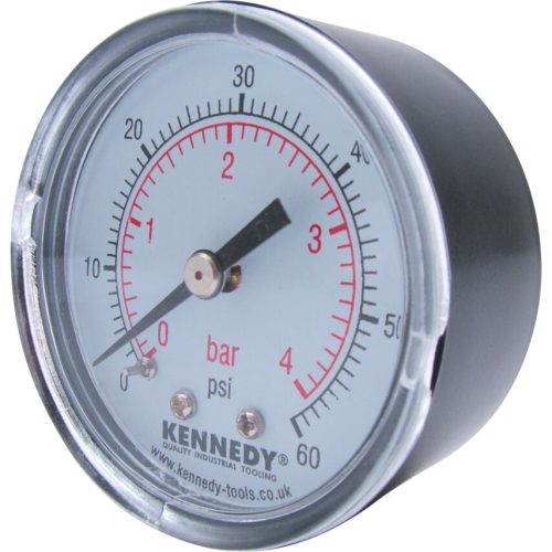 Kennedy 40mm .x 0-4 bar nyomásmérő óra