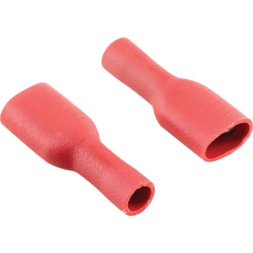 Kennedy 6.30mm szigetelt piros push-on (100 db/cs)
