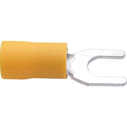 Kennedy 3.00mm sárga villás kábelsaru (100 db/cs)