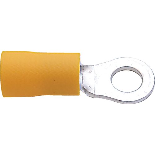 Kennedy 3.00mm sárga gyűrűs kábelsaru (100 db/cs)
