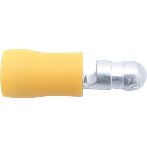 Kennedy 5.00mm kábelsaru 'apa" dugóval sárga (100 db/cs)