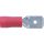 Kennedy 6.30mm kábelsaru lapos 'apa' csatlakozóval piros (100 db/cs)