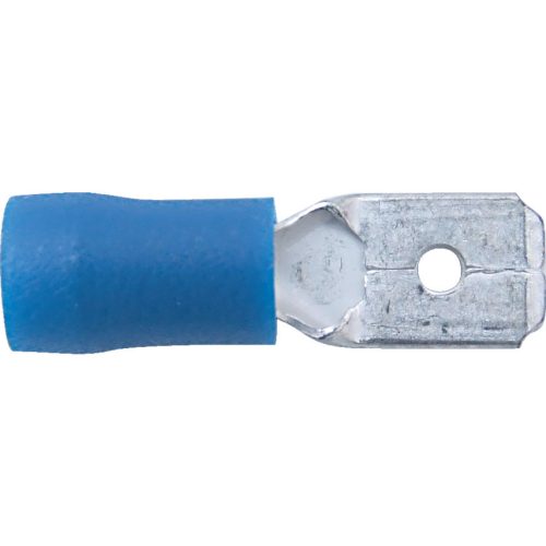 Kennedy 6.30mm kábelsaru lapos 'apa' csatlakozóval kék (100 db/cs)