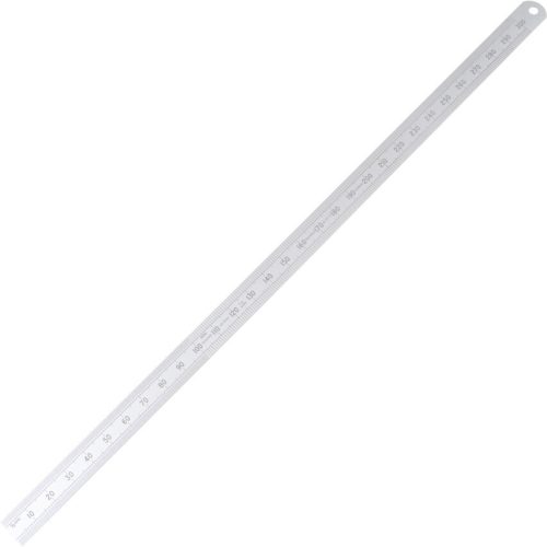 Kennedy 300mm flexibilis rozsdamentes vonalzó lekerekített véggel metrikus