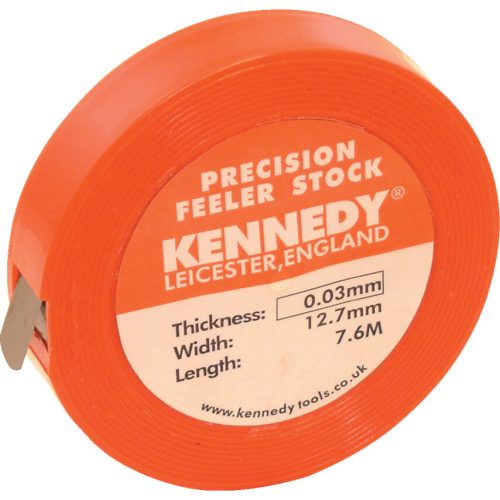 Kennedy 0.03mm x 12.7mm hézagoló lemez 7.6 m