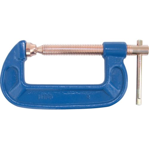 Kennedy 150mm G-szorító erős igénybevételre, rezezett orsóval