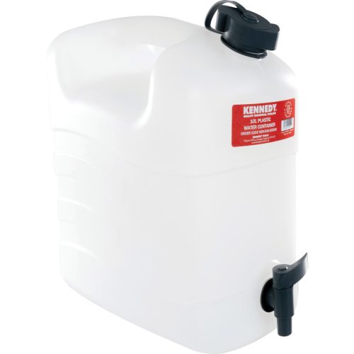 Kennedy műanyag víztároló kanna csappal 10ltr