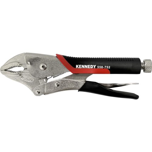 Kennedy 250mm/10" önzáró fogó hajlított pofával