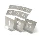 Kennedy 60mm acél stencil számok (10 részes készlet)