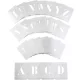 Kennedy 100mm acél stencil betűk (26 részes készlet)
