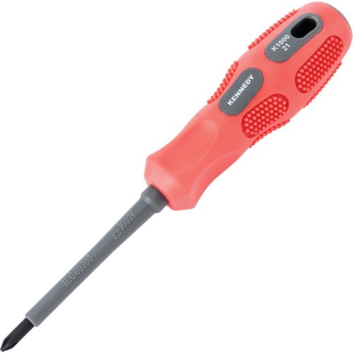 Kennedy PH1 kereszthornyos szigetelt VDE Dual-Grip csavarhúzó