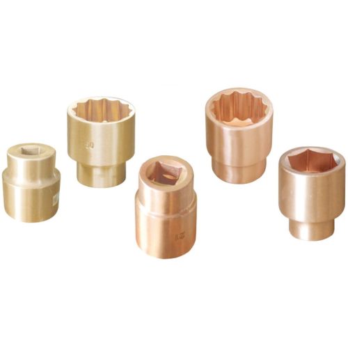 Kennedy 3/8" szikramentes dugókulcs1/2" meghajtóval Al-Br