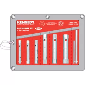   Kennedy 8 részes csőkulcs készlet 1/4-3/4 A/F hajtószárakkal