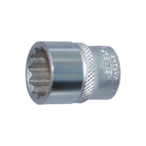 Kennedy dugókulcs 1/4" 12 szög 9/16" A/F