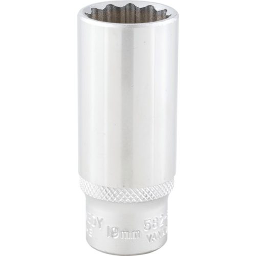 Kennedy dugókulcs 3/8" 12 szög hosszú 19mm
