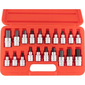   Kennedy feltűzhető csavarbehajtó készlet 1/2" meghajtóval 20 részes