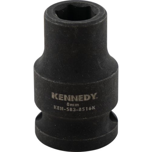 Kennedy dugókulcs 3/8" 6 szög, gépi 8mm