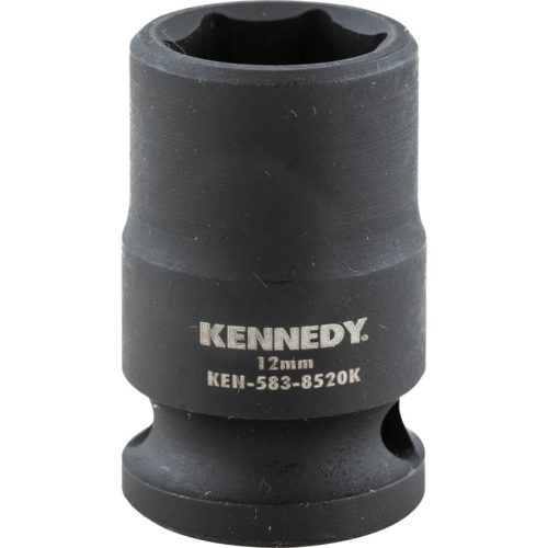 Kennedy dugókulcs 3/8" 6 szög, gépi 12mm