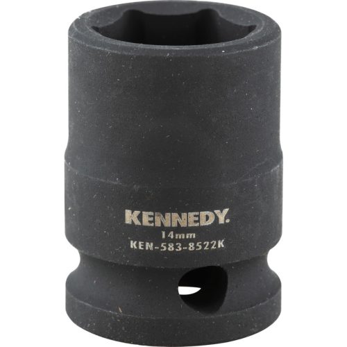 Kennedy dugókulcs 3/8" 6 szög, gépi 14mm