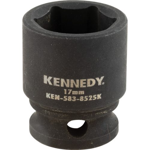 Kennedy dugókulcs 3/8" 6 szög, gépi 17mm
