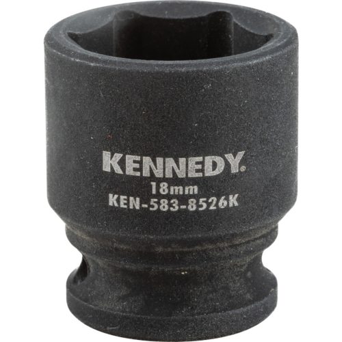 Kennedy dugókulcs 3/8" 6 szög, gépi 18mm