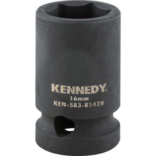 Kennedy dugókulcs 1/2" 6 szög, gépi 16mm