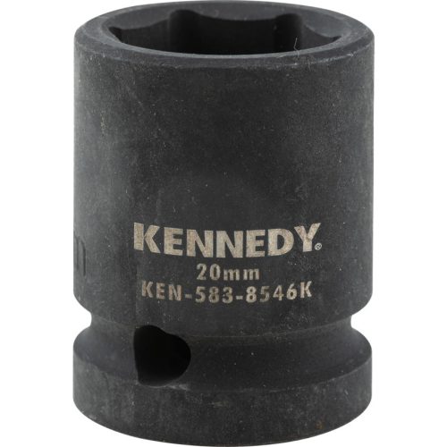 Kennedy dugókulcs 1/2" 6 szög, gépi 20mm