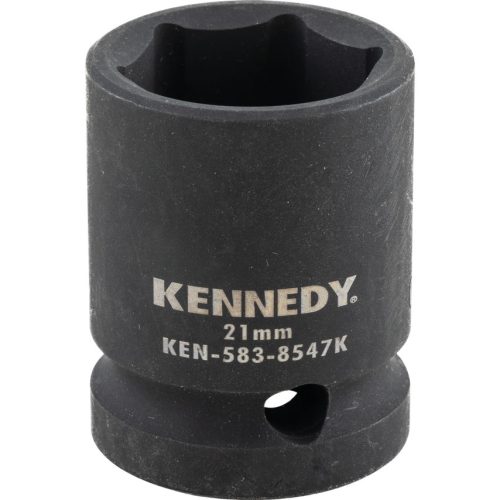 Kennedy dugókulcs 1/2" 6 szög, gépi 21mm