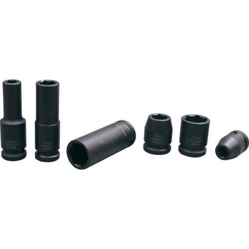 Kennedy dugókulcs 3/8" 6 szög, gépi hosszú 16mm