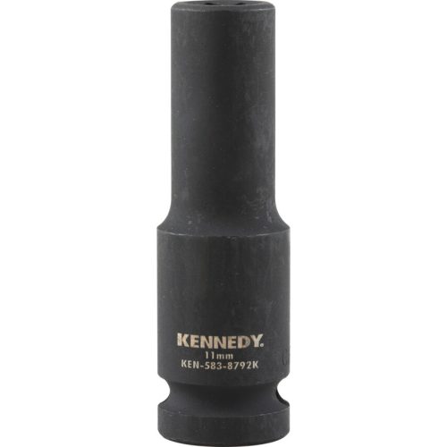 Kennedy dugókulcs 1/2" 6 szög, gépi hosszú 11mm