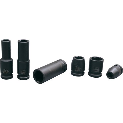 Kennedy dugókulcs 1/2" 6 szög, gépi hosszú 13mm
