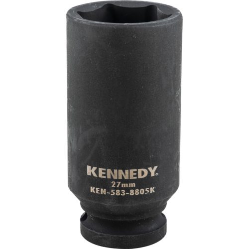 Kennedy dugókulcs 1/2" 6 szög, gépi hosszú 27mm