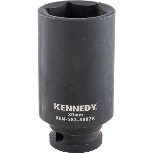 Kennedy dugókulcs 1/2" 6 szög, gépi hosszú 30mm