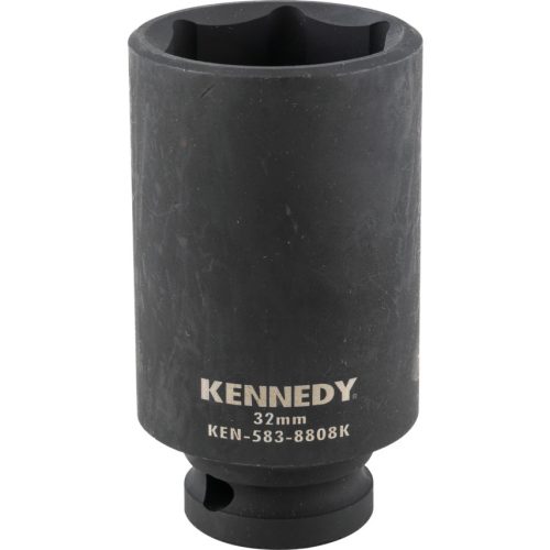 Kennedy dugókulcs 1/2" 6 szög, gépi hosszú 32mm