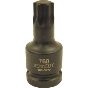 Kennedy rátűzőkulcs 1/2" TORX, gépi TX47